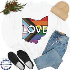 Cleco Ohio Love Progress Pride Shirt