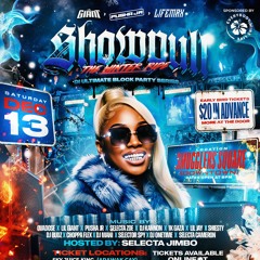 SHOW PULL BLOCK PARTY THE WINTER RIDE DECEMBER 13TH PROMO CD