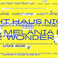 Haus Nite presenta: Mix x Melania Wonder @ NOA NOA