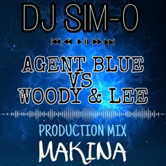 DJ SIM-O // AGENT BLUE vs WOODY & LEE // PRODUCTION MIX MAKINA // PART 1