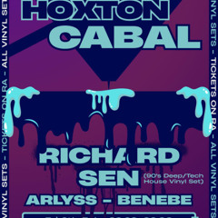 Richard Sen DJ set @ Hoxton Cabal 6th Feb 2026 (90s deep house vinyl)