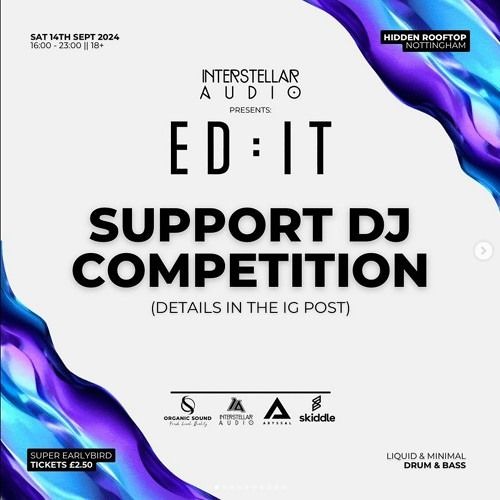 Interstellar Audio Rooftop Party Mix Competition (liquid mix)