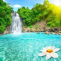 i only like swimming inthe waterfall it is soooo relaxing