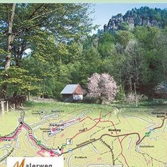 [PDF] Hintere Sächsische Schweiz - Blatt 2: Großer Zschand. Hinterhermsdorf 1 : 15 000 GPS-fähig.