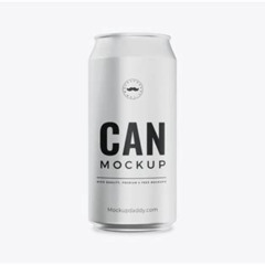 Free Can Mockup Kostenlos Downloaden