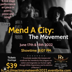 Make Me Free: Mend A City The movement and play Guest Tabia Mawusi