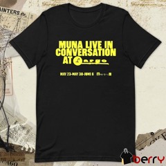 Official Gayotic Become Gay Muna Live In Conversation At Largo t-shirt