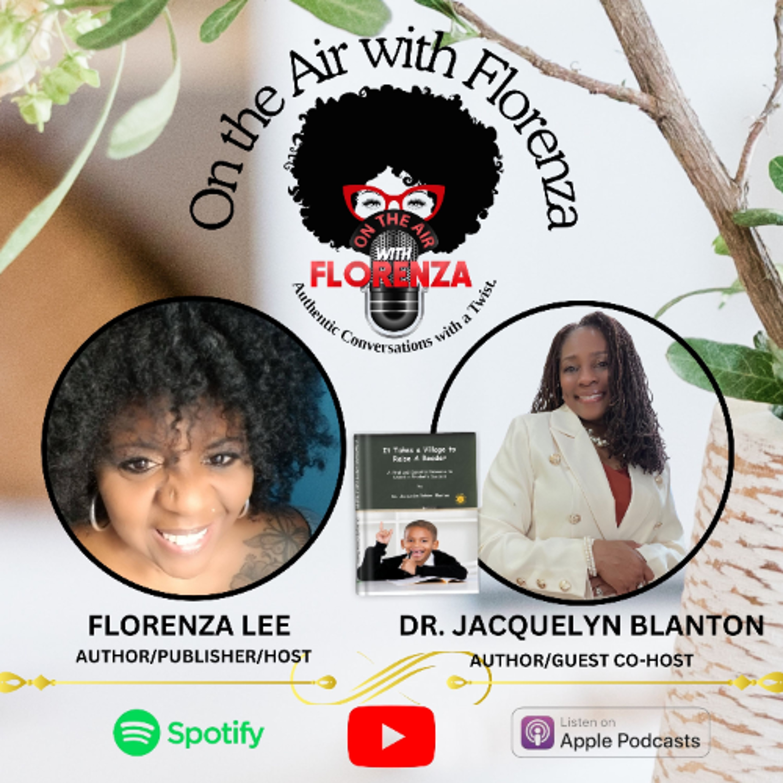 Dr. Jacquelyn Blanton Co-hosts On the Air with Florenza episode artwork