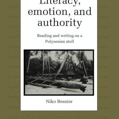 Free read✔ Literacy, Emotion and Authority: Reading and Writing on a Polynesian Atoll