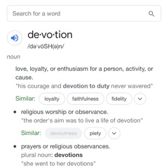 Devotion