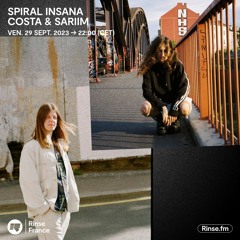 Spiral Insana invite Costa & Sariim - 29 Septembre 2023