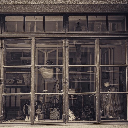 General store over the window