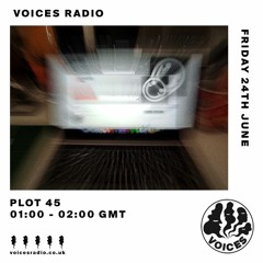Plot 45 on Voices Radio — 24th June 2022