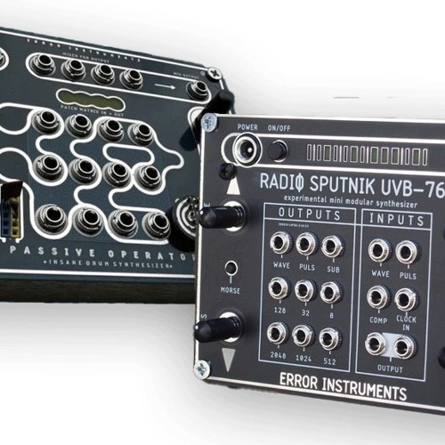 error instruments RADIO SPUTNIKモジュラー error instruments RADIO SPUTNIKモジュラー