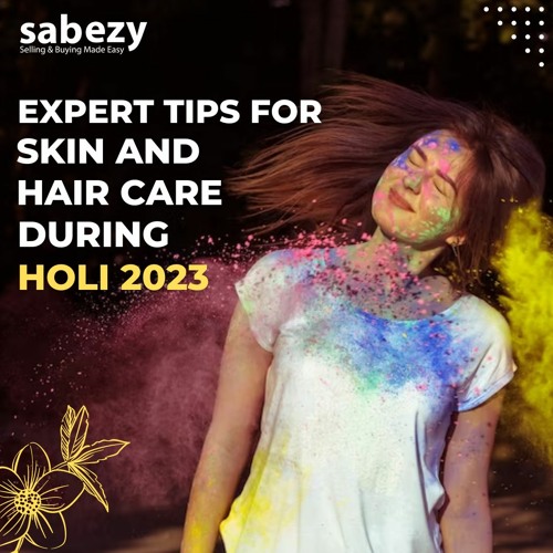 holi skin and hair care