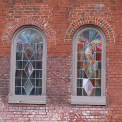 What the headlights left behind