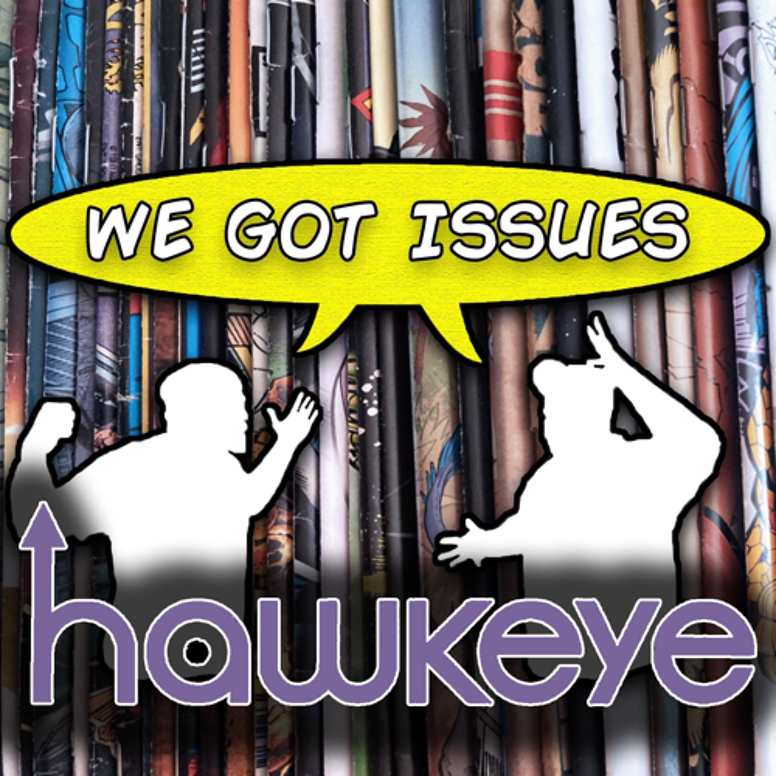 "Hawkeye"? You mean the Avenger with the bow and arrow?!? Yup... and it's good. We Got Issues #4