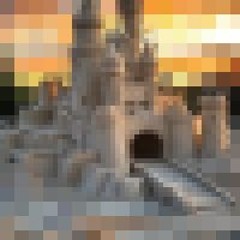 sandcastles