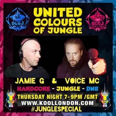 JAMIE G - UNITED COLOURS OF JUNGLE SHOW FT VOICE MC @ www.koollondon.com 21/04/22