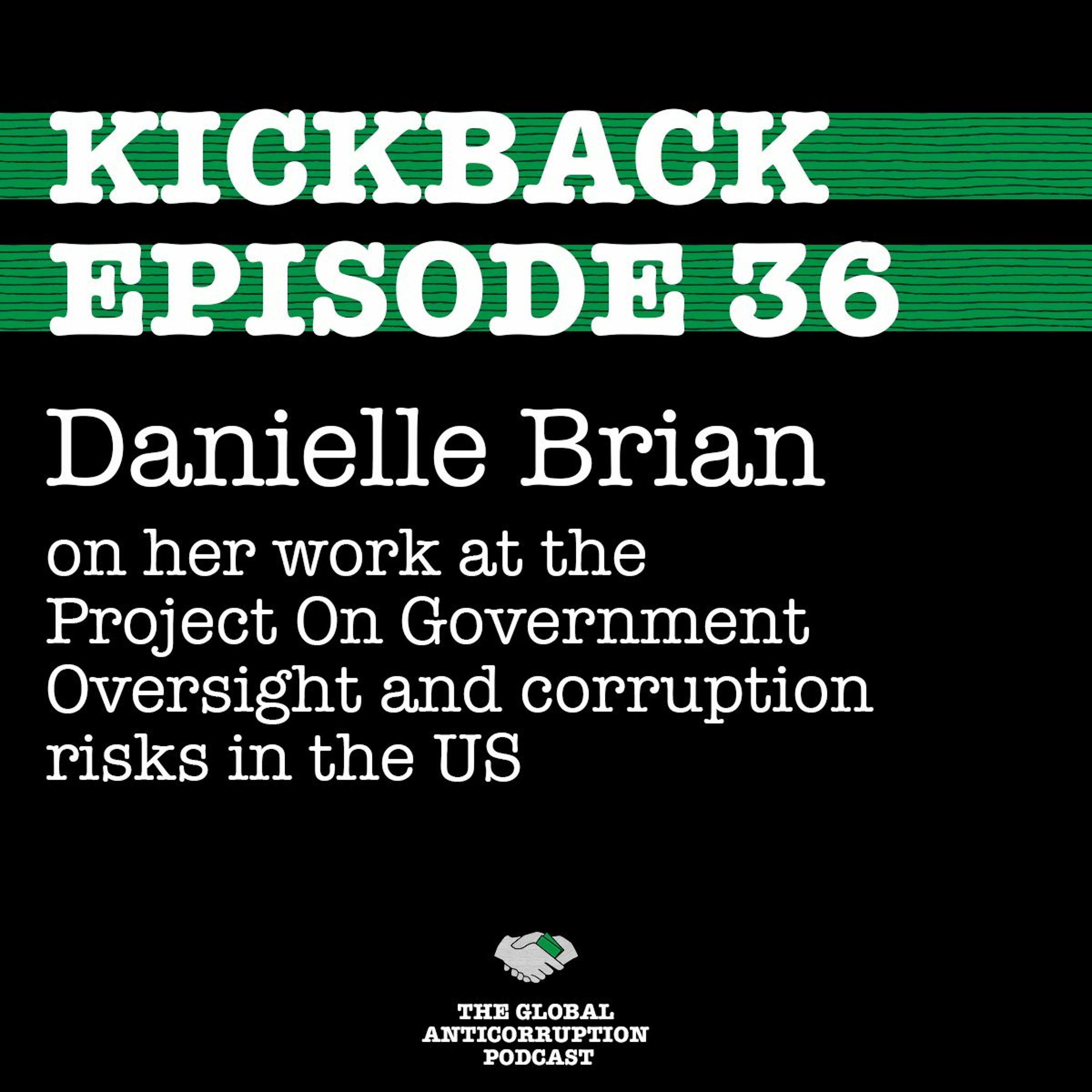 36. Danielle Brian on her work at the Project On Government Oversight and corruption risks in the US episode artwork