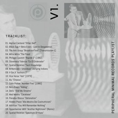 PMP1 Peripheral Minimal Records "Playlist Vol.1"
