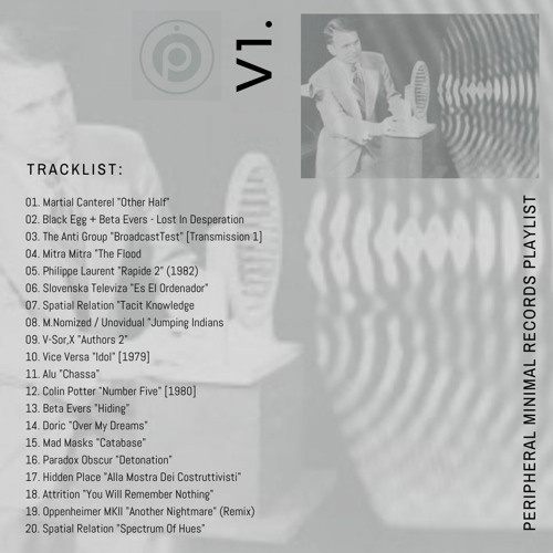 PMP1 Peripheral Minimal Records "Playlist Vol.1"