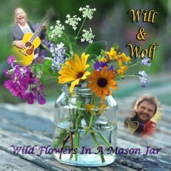 Wild Flowers in a Mason Jar