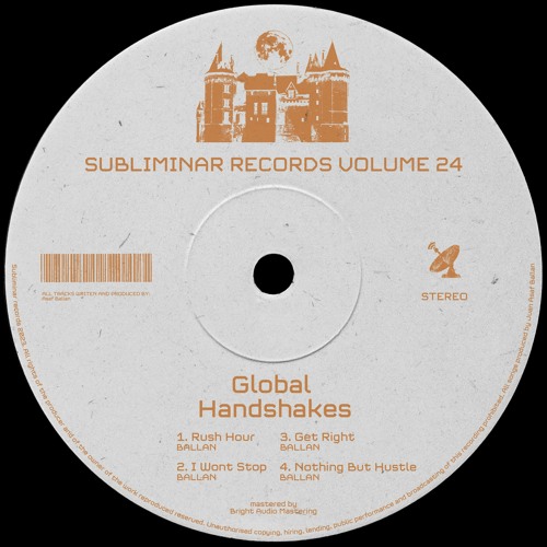 PREMIERE: BALLAN - NOTHING BUT HUSTLE [Subliminar Records]