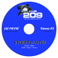 Dj Pepe - Club 209 Vol. 03