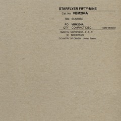 Starflyer 59 - Sunrise