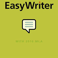 free EPUB 🗸 EasyWriter by  Andrea A. Lunsford [EPUB KINDLE PDF EBOOK]