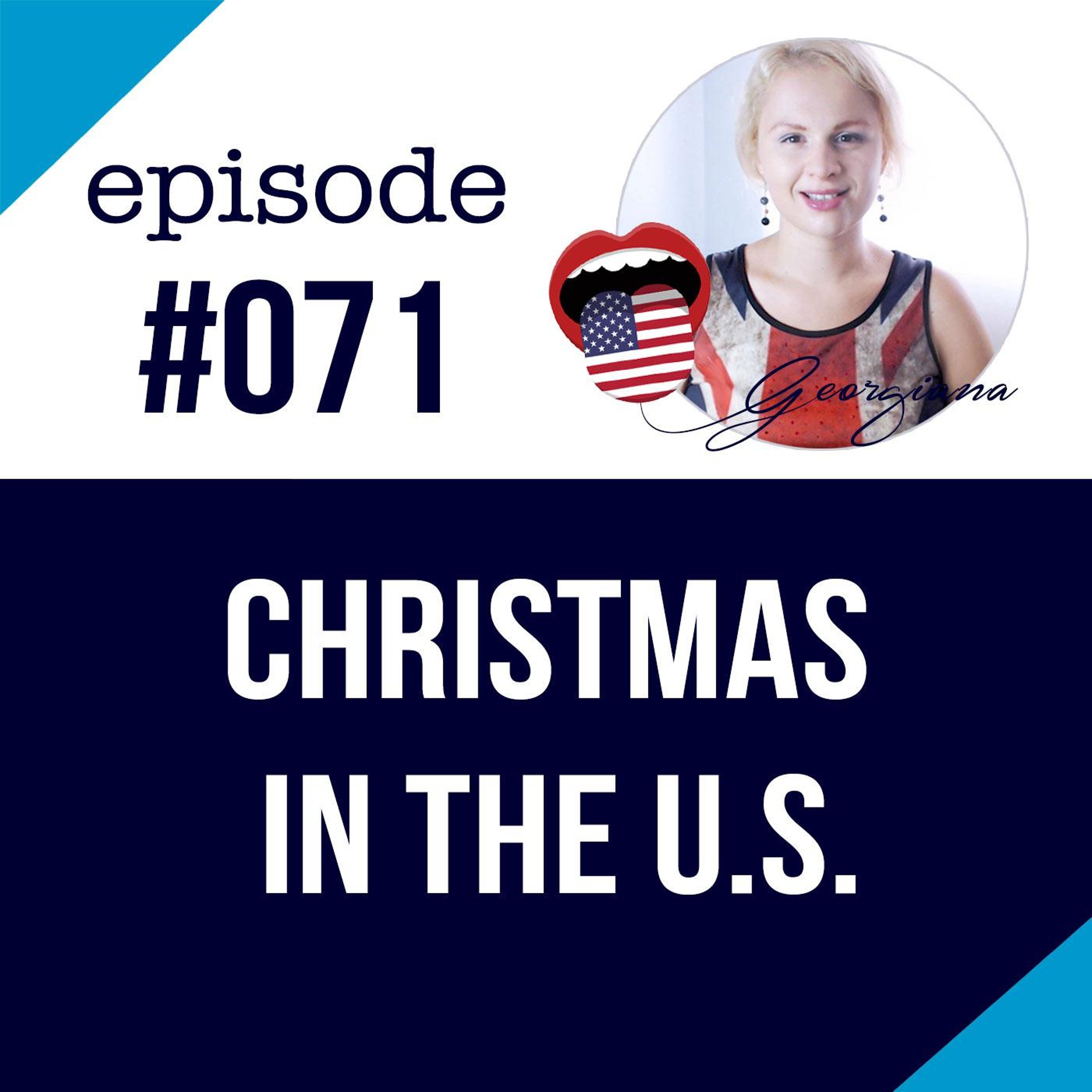 #071 Christmas In The US | English mini-story episode artwork