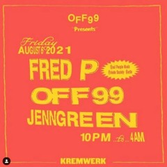 Opening set for Fred P @ Kremwerk - 8/6/21