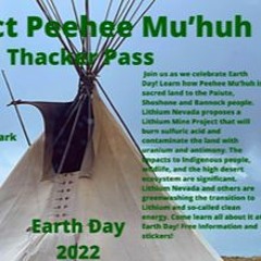 Protecting Mother Earth: Pee’hee Mu’huh (Thacker Pass) to All Our Relations