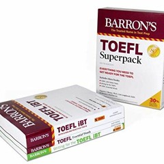 VIEW PDF 📧 TOEFL Superpack: 3 Books + Practice Tests + Audio Online (Barron's Test P