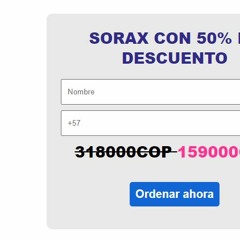 Sorax-revision-legitimo-Servicios-crema-beneficios-como utilizer en colombia