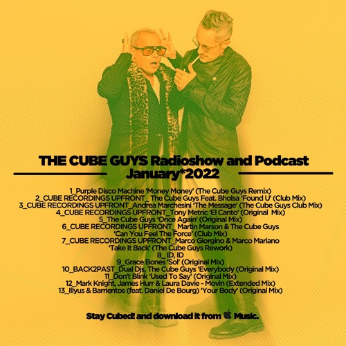THE CUBE GUYS Radioshow January 2022