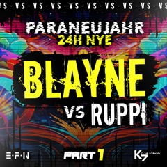 BLAYNE VS RUPPI VAN DALINE @ K7 STENDAL | PARANEUJAHR 24H RAVE 31.12.23 [PART 1]