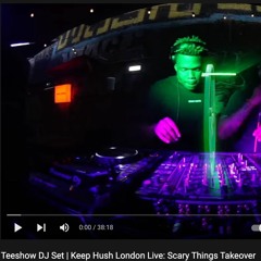 DJ Set #KeepHush Live Set Scary Things Takeover Afrobeats + Amapiano