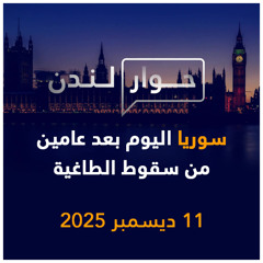 سوريا اليوم بعد عامين من سقوط الطاغية | حوار لندن