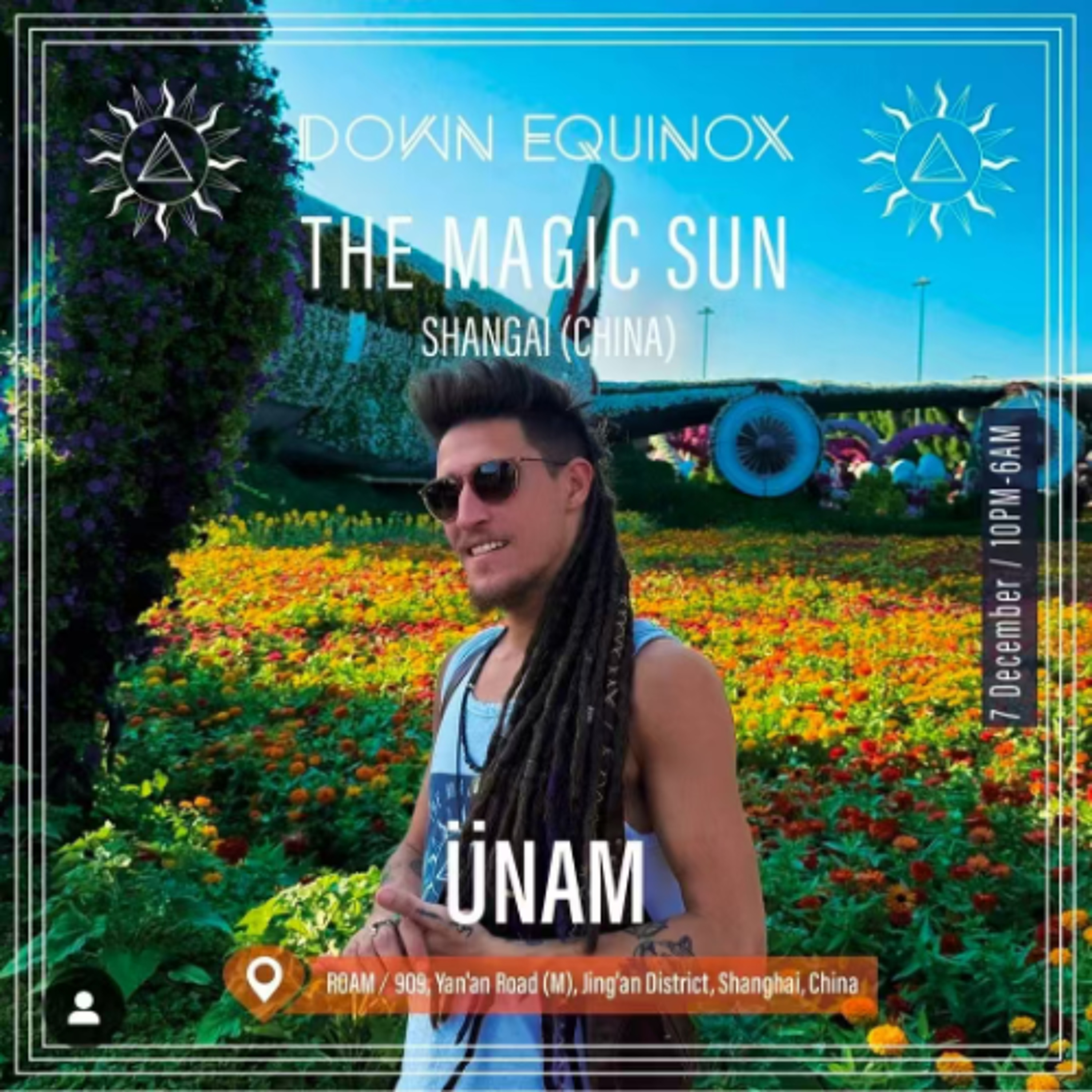 ÜNAM @The Magic Sun x Down Equinox (Roam, Shanghai) [Dec 7, 2024] episode artwork