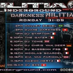 Djane Darkness Darkness Militia 31/05/21