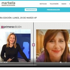 Entrevista RTV Marbella - Pitita - Lola Clavero - 29 - 03 - 2021