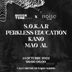 S.Ø.K.A.R Closing Set at @noiseklub 14/10/2022