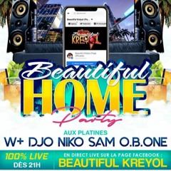 DJ W+ Beautiful Home Party 5 100% Live Facebook #230520 #dancehall #soca #afro