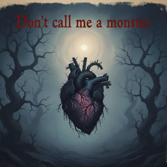 Don't call me a monster