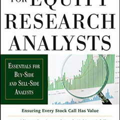 [FREE] EPUB 💓 Best Practices for Equity Research Analysts: Essentials for Buy-Side a