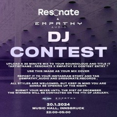 BEBA | Resonate X Empathy DJ Contest Entry