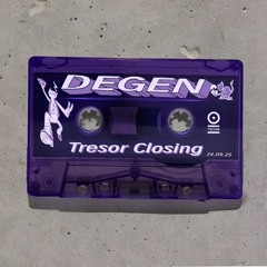 Degen @ Tresor Berlin 24.09.25 | scheißmukke