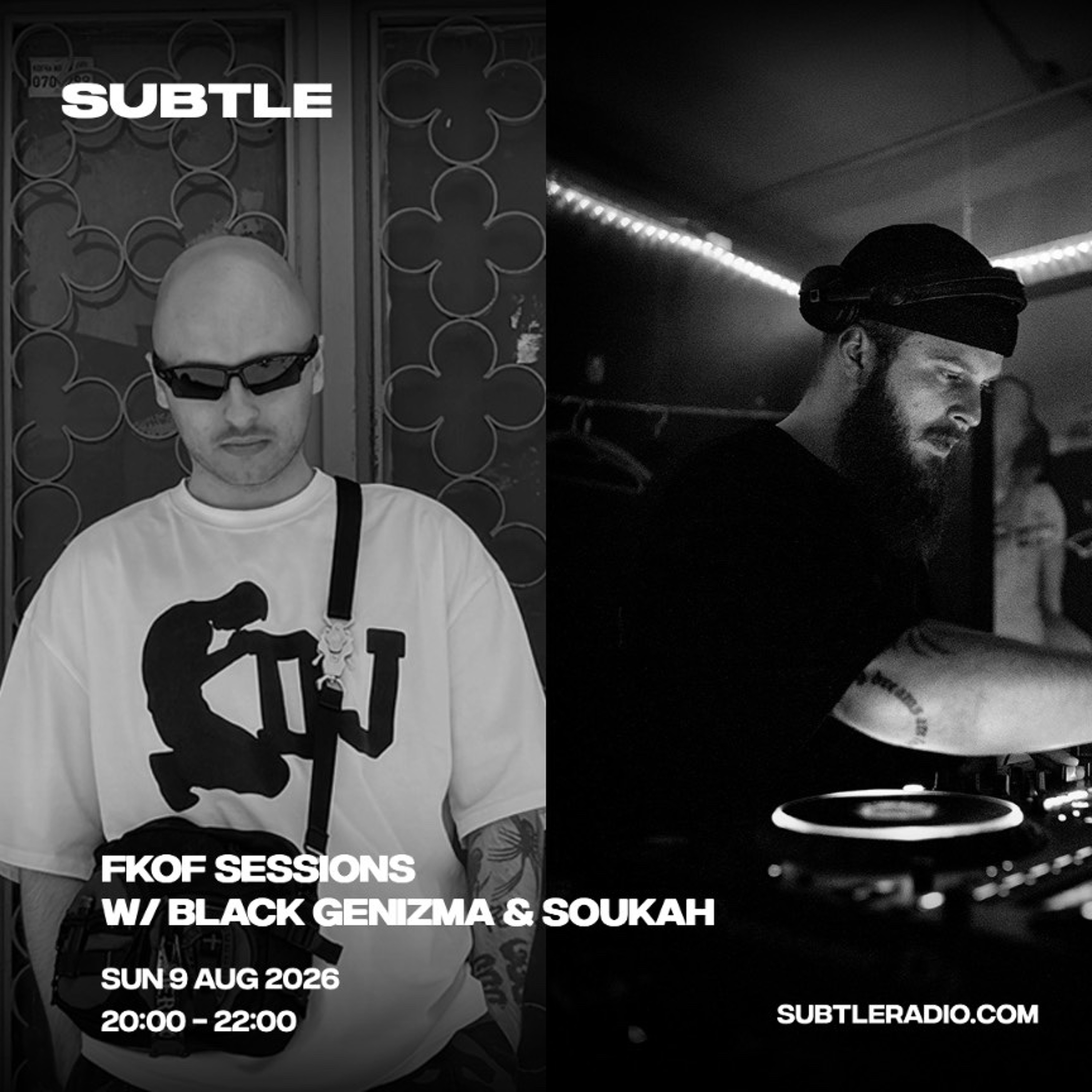 FKOF Sessions w/ Black Genizma & Soukah - 09/08/26 episode artwork
